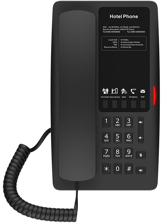 InTräde H1 hotel IP phone